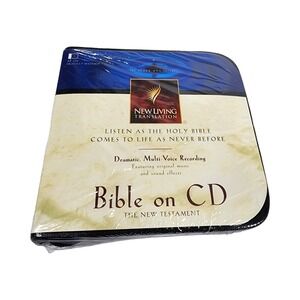New Living Translation NLT Bible on CD New Testament 15 Disc Set Tyndale